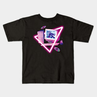 Computer Wave Kids T-Shirt